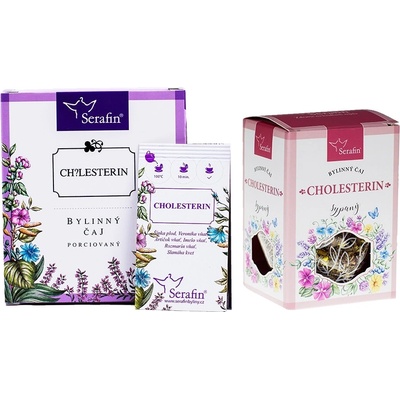 Serafín Cholesterin bylinný čaj zmes 50 g