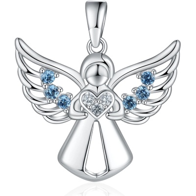 Olivie Strieborný prívesok ANJEL 8637