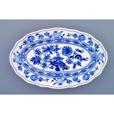 Cibulák originál cibuľový porcelán Misa oválna 31 cm