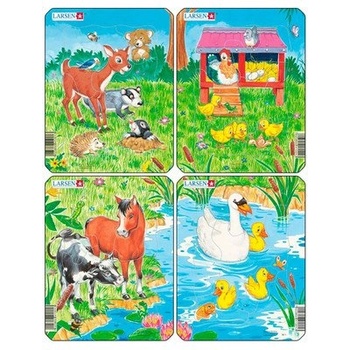 Image 1 of Larsen - Пъзел: Серия "Домашни животни" - 10 части, малък