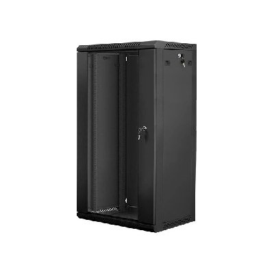 Lanberg rack cabinet 19 wall-mount 22U (WF01-6422-10B)
