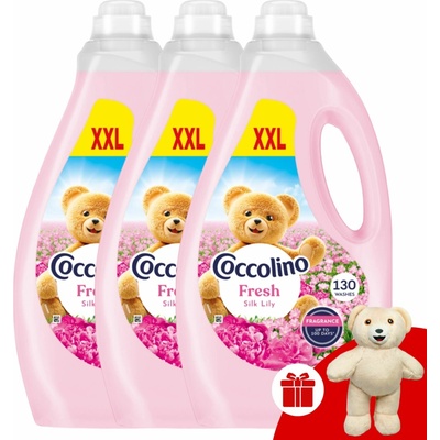 Coccolino aviváž Fresh Silk Lily 390 PD 3 x 2990 ml