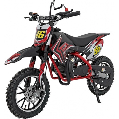 mamido Dětská benzínová motorka RENEGADE 50R červená