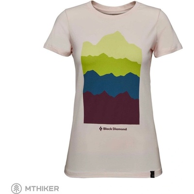 Black Diamond VISTA TEE dámske tričko ice pink