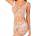 Obsessive G330 bodystocking, bílá