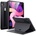 ESR Sentry Stand Case - хибриден удароустойчив кейс с поставка за iPad Air 4 (2020) (черен)