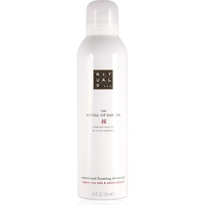 Rituals The Ritual Of Sakura sprchová pena Rice Milk & Cherry Blossom 200 ml