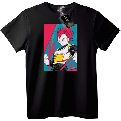 NOONEBRAND Тениска Vegeta Power - 2XL, Black