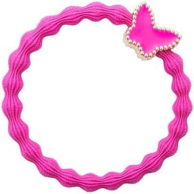 By Eloise London Gold Butterfly стилен ластик за коса и гривна в едно