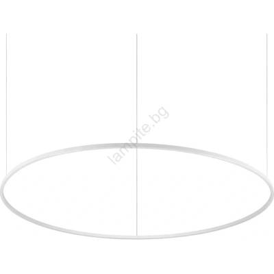 Ideal Lux - LED Димируем пендел ORACLE S LED/83W/230V 4000K Ø 150 см бял (ID342191)