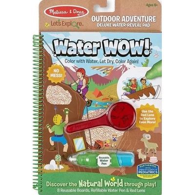 Melissa & Doug Комплект за рисуване с вода Melissa & Doug - Приключение в природата (40821)