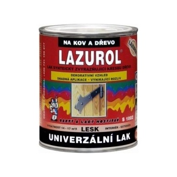 Lazurol Syntetický lak S1002 0,75 l lesklý
