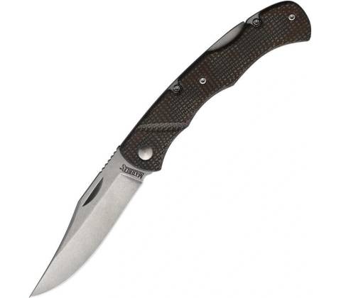 Marbles Lockback Brown Micarta