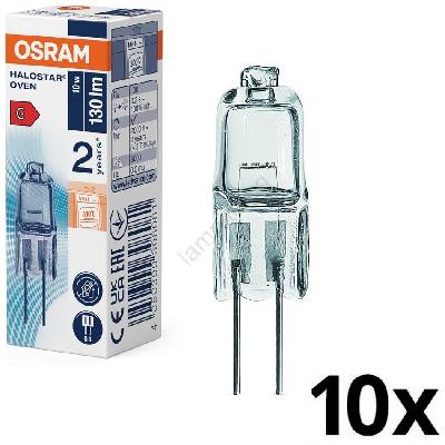 Комплект от 10 крушки за фурна HALOSTAR G4/10W/12V 2700K - Osram (P225760-10ks)