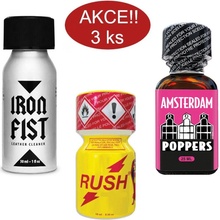 Rush Poppers Iron Amsterdam mix pack 3 x 24 ml