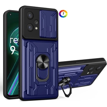 Image 1 of OPPO Realme 9 Pro+ Удароустойчив Ring Holder Калъф и Протектор