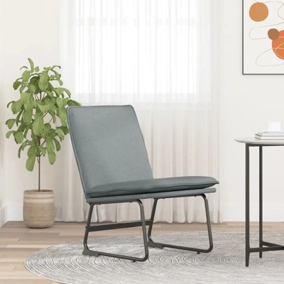 vidaXL 351312 světle šedé textil