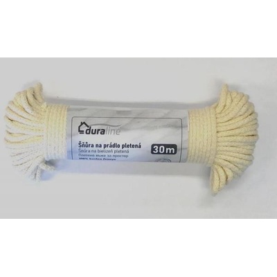 DURAline šňůra na prádlo 30 m ECO 100% bavlna – Hledejceny.cz