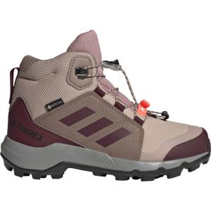 adidas Terrex Детски туристически обувки adidas Terrex Kid's Terrex Mid GTX Walking boots - Magic Mauve / Wonder Taupe / Maroon - размер 33, 5 (EU) (702-1236-2420)