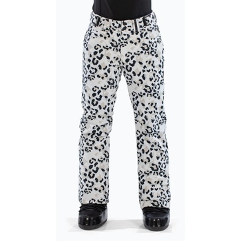 Surfanic Дамски скиорски панталони Surfanic Glow animal camo white