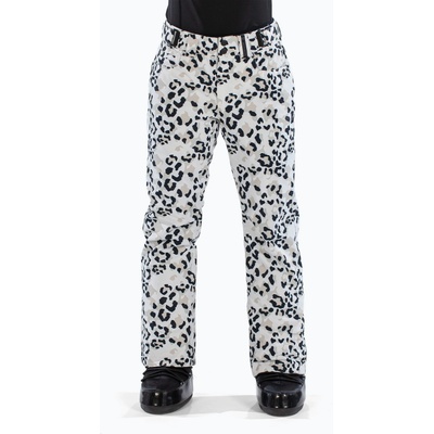 Surfanic Дамски скиорски панталони Surfanic Glow animal camo white