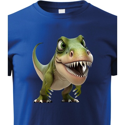 dětské triko Tyrannosaurus-rex modrá