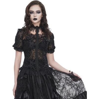 DEVIL FASHION tričko gotický and punk Gothic Pentagram