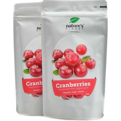 Nature´s Finest 2x Cranberries with apple juice BIO 200 g