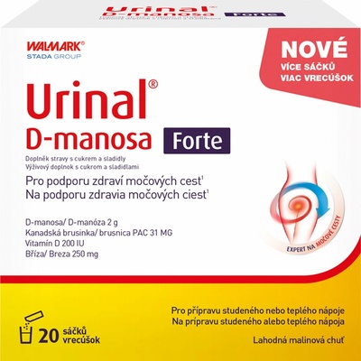 Walmark Urinal D-mannose Forte 20 vrecúšok