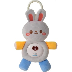 Bibi-Inn Музикална плюшена играчка Bibi-Inn - Зайче (112601)