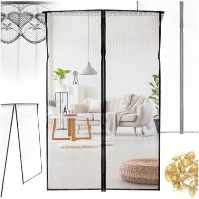 KIK KX6127 3 Magnetická síť proti komárům na dveře 160 x 230 cm