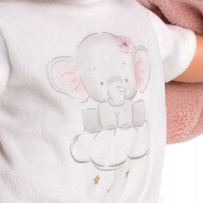 Llorens 42406 BABY JULIA realistická se zvuky a měkkým látkovým tělem 42 cm