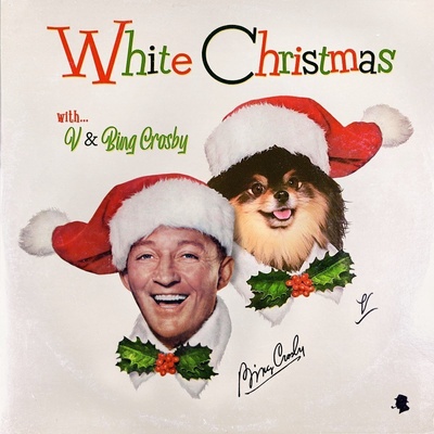 V (Singer) & Bing Crosby - White Christmas (Limited Edition) (Hot Pink Coloured) (LP) (0198704119507)