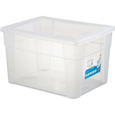 STEFANPLAST box úložný SCATOLA 20l 40 x 30 x 24 cm s víkem PH TRA 13055