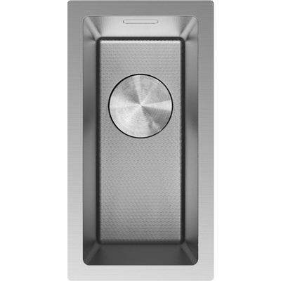 Mexen Trixo мивка стоманена с 1 отделение 230 x 440 мм, инокс HC - 6411221000-01HC (6411221000-01HC)