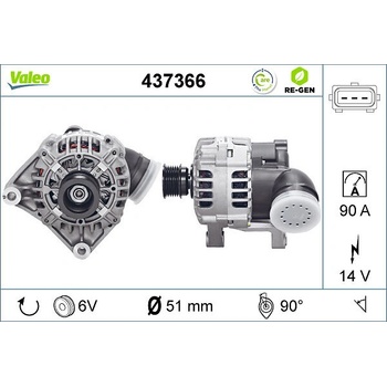 generátor VALEO 437366