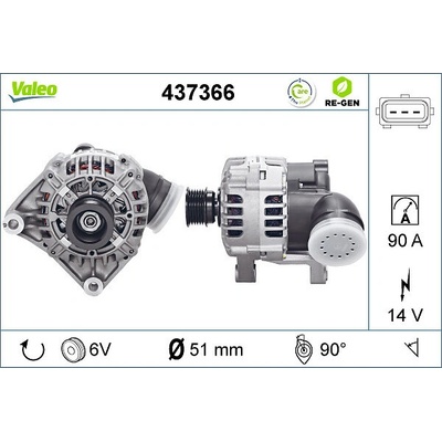 generátor VALEO 437366