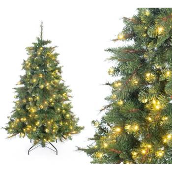Evergreen Mesa smrek LED umelý vianočný stromček 180 cm
