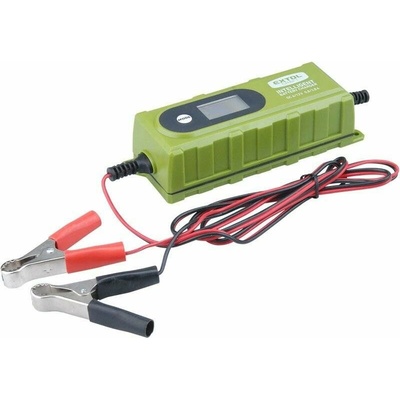 EXTOL CRAFT autonabíječka 6stupňová s LCD, řízená mikroprocesorem, 3,8A (417300)