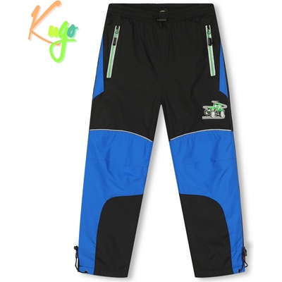 Kugo DK7126 zelený zips čierná