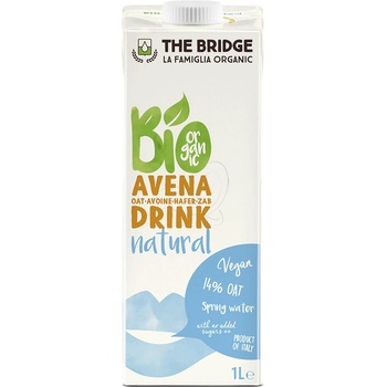 The Bridge Bio Ovsený nápoj Natural 1 l
