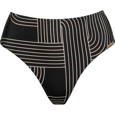 Watercult Дамско бикини долнище Watercult Women's Line Set Bikini Bottoms No. 263 Bikini bottom - Black / Tofu - размер 36 (EU) (150-6675-0111)
