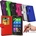 Nokia XL/Dual Wallet Кожен Калъф + Протектор и Стилус