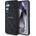 GUESS Leather 4G Colored Ring Classic Logo MagSafe Case Samsung Galaxy S25 Plus черен (3666339449490)