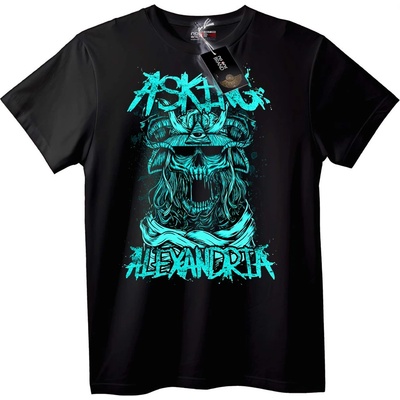 NOONEBRAND Тениска Asking Alexandria Череп - 2XL, White