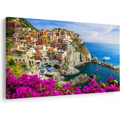 Obraz - Italská vesnička Manarola, jednodílný 120x80 cm