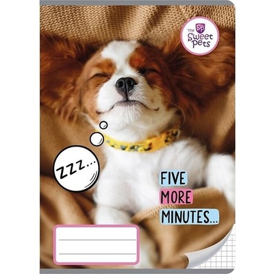 BENIAMIN Sešit A5 Sweet Pets pejsek čtverečkovaný