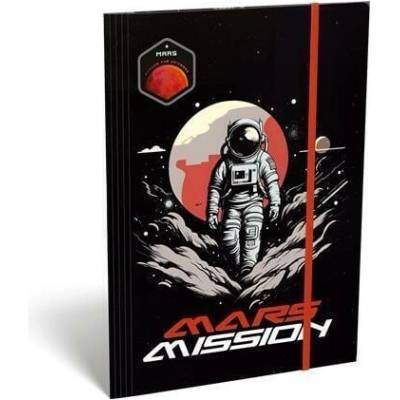 LIZZYSULI Desky s gumičkou "Mars Mission" A4 7460148006