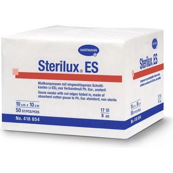 Sterilux gáza ES nesterilní 13nit/8vrst HR 5 x 5cm 100 ks