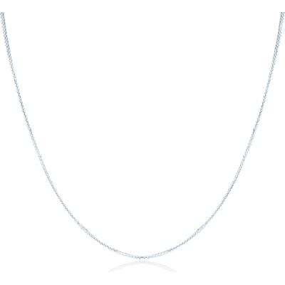 SAVICKI Синджирче Savicki 0, 9 мм: бяло злато, лисича опашка